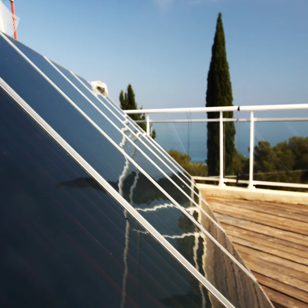 Sonnenbatterie — Stockfoto