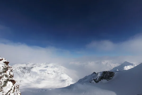 阿尔卑斯山的顶部 — 图库照片