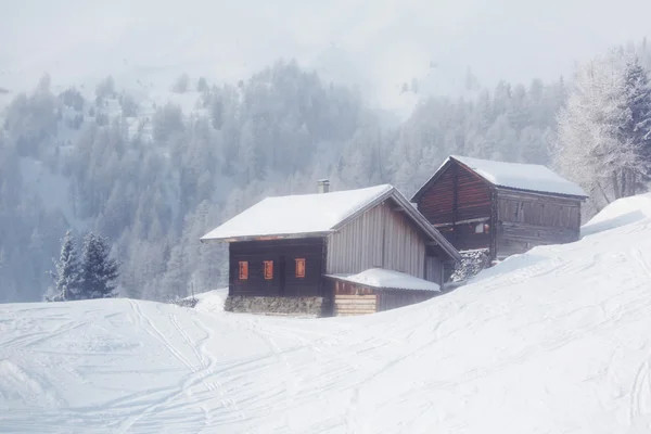 Winter house — Stock Photo, Image