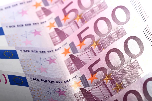 500 euro — Stockfoto