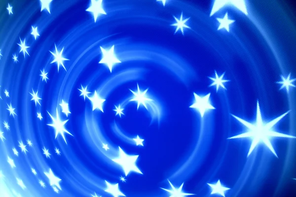 Estrellas de tecnología azul — Foto de Stock