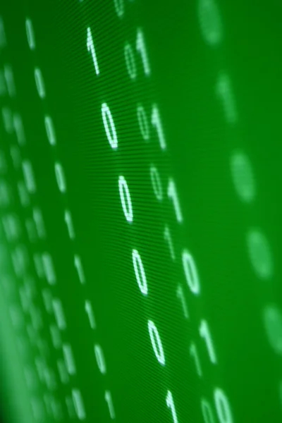 Espaço de dados verde — Fotografia de Stock