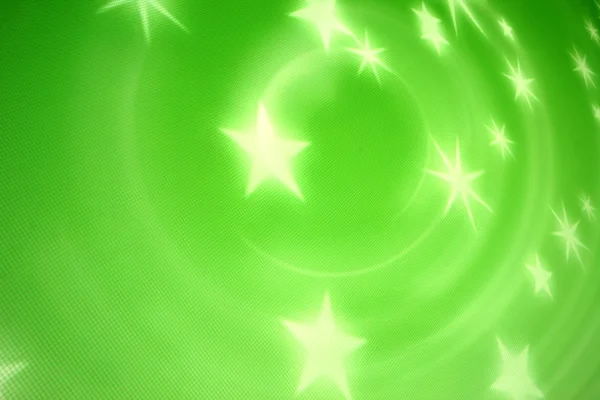 Zöld csillag háttér — Stock Fotó