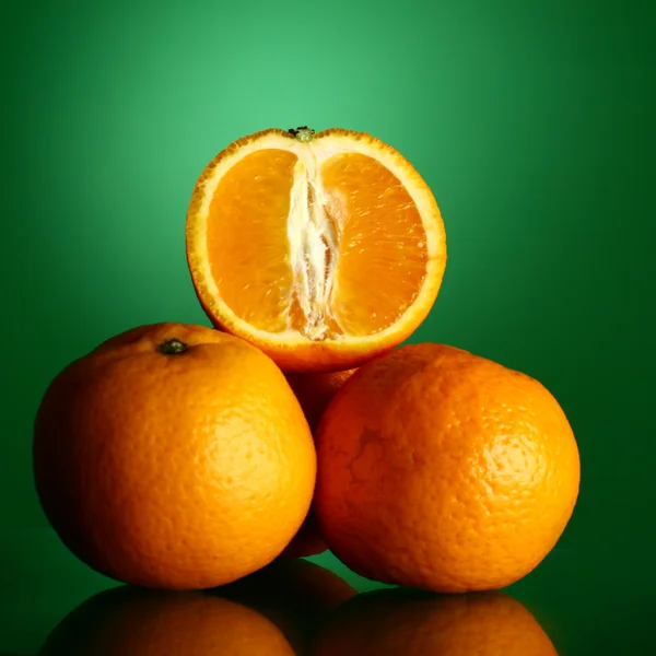 Narancs-zöld — Stock Fotó