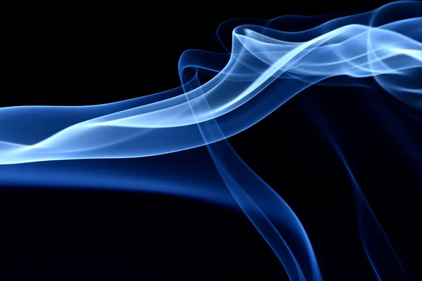 Modrý kouř — Stock fotografie
