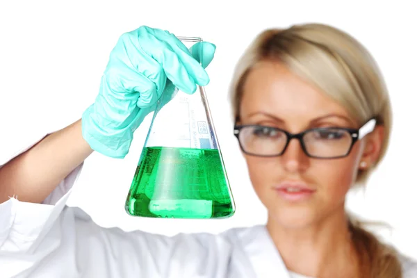 Chemisches Experiment — Stockfoto