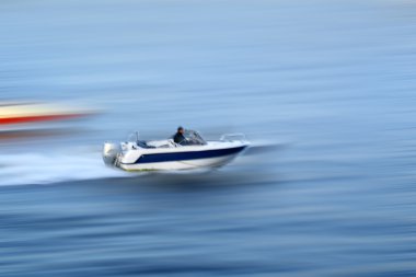 Speed boat clipart