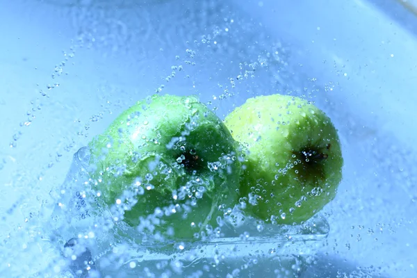 Lavaggio mela — Foto Stock