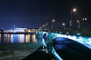 Night Saint-Petersburg clipart