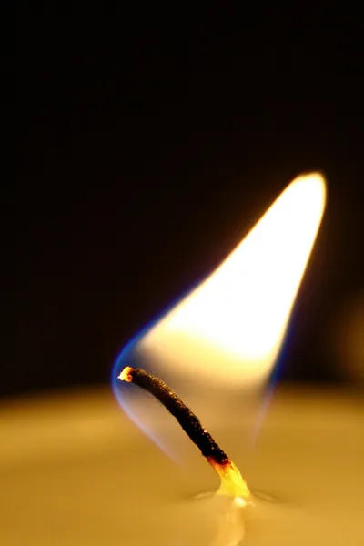 Flame of a candle — Stock Photo, Image