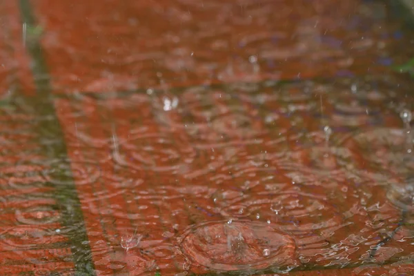 Venkovní rain — Stock fotografie