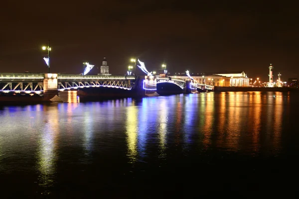 Noite santa-petersburg — Fotografia de Stock