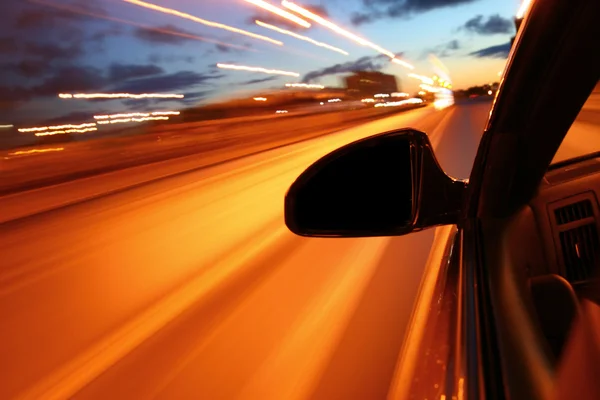 Night drive — Stock Photo, Image