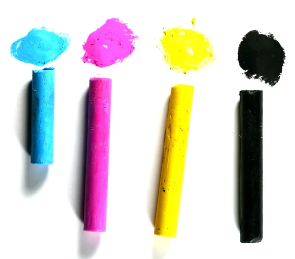 Cmyk paint — Stock Photo, Image