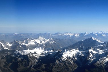 Mountains Alpes lanscape clipart
