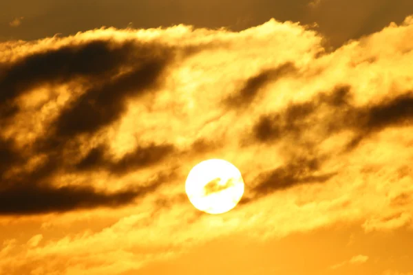 Ηλιοβασίλεμα ουρανό — Φωτογραφία Αρχείου