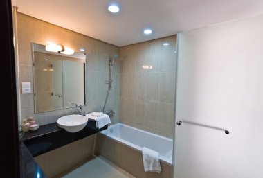 İç modern daire - banyo