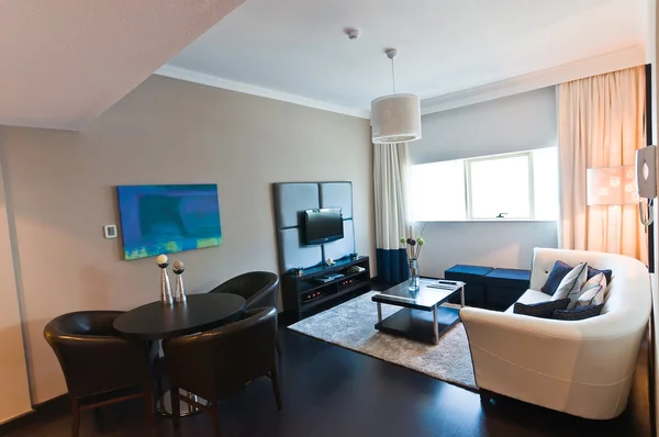 Interior dari apartemen modern - lounge kecil — Stok Foto