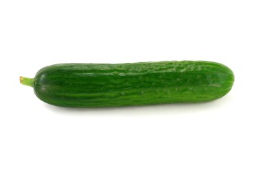 Single Baby Cucumber. clipart