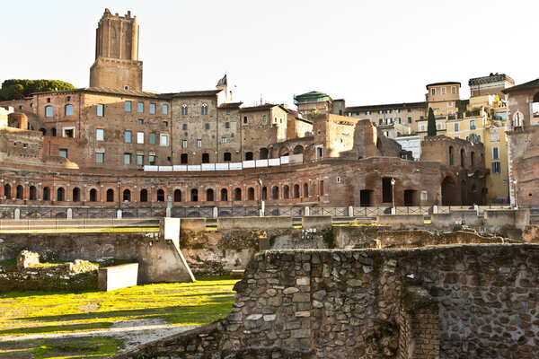 Руины Древнего Рима
