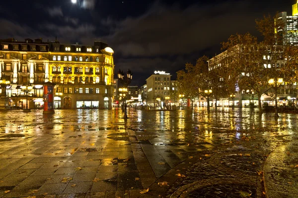 Building reflections in on the floor — Stock Photo, Image