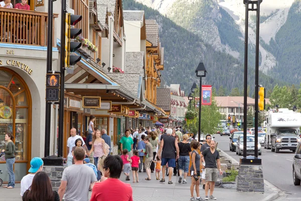 The town of Banff — Stock Photo, Image