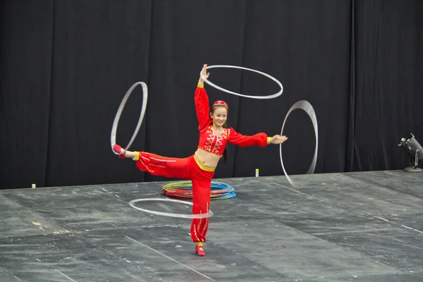 Çinli akrobatlar — Stok fotoğraf