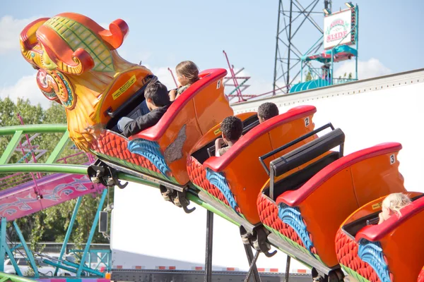 Smok roller coaster — Zdjęcie stockowe