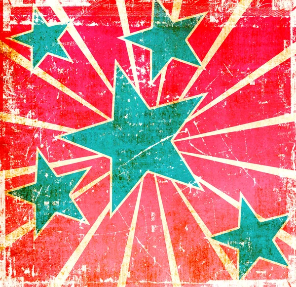 Grunge Yıldız arka plan — Stok fotoğraf
