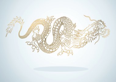 Golden Dragon clipart