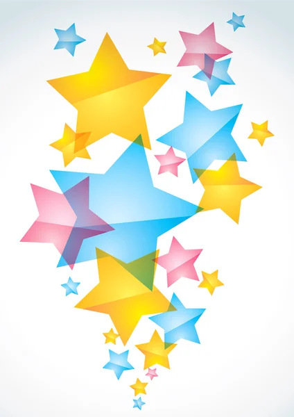 Абстрактный фон со звездами — стоковый вектор