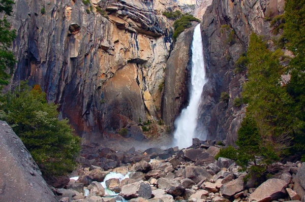 Йосемитский водопад Лицензионные Стоковые Фото