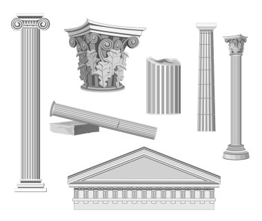 Antique Architectural Elements clipart