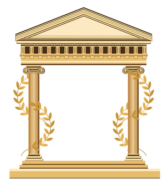Simboli greci antichi — Vettoriale Stock