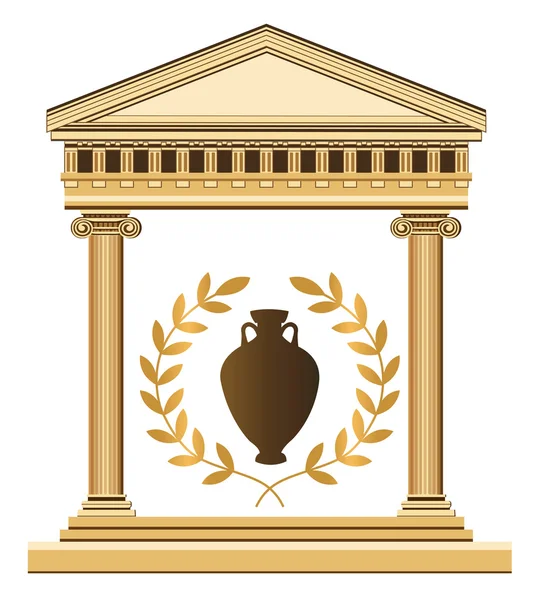 Símbolos gregos antigos — Vetor de Stock