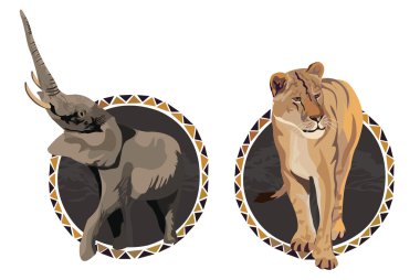 African Animals clipart