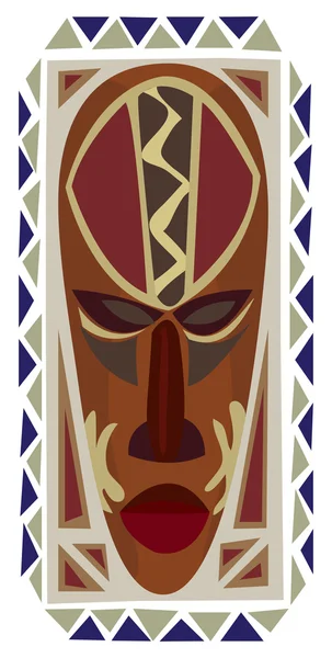 Африканські маски — стоковий вектор