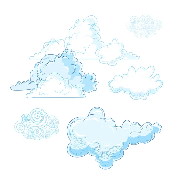 Разное облако — стоковый вектор