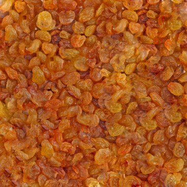 Golden raisins background clipart