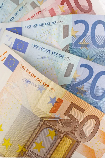 stock image Euro (legal tender of the European Union) banknotes