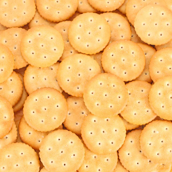 La textura de las galletas amarillas redondas —  Fotos de Stock