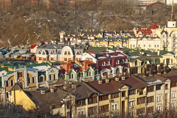 Techos coloridos en Kiev, Ucrania —  Fotos de Stock