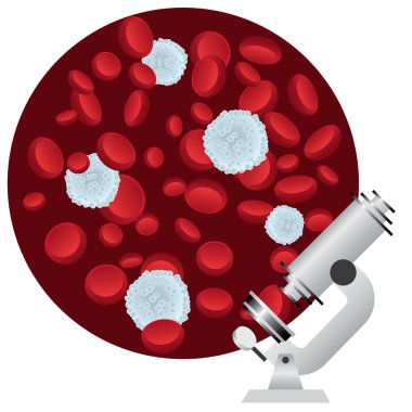 Blood cells. clipart