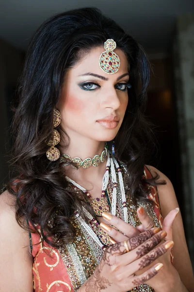 Bella sposa indiana — Foto Stock