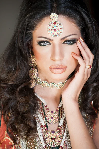 ᐈ Arab bride makeup stock images