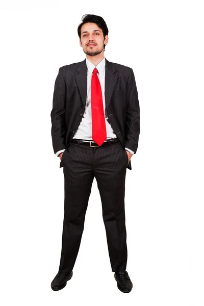 Volledige lengte portret van een zakenman — Stockfoto