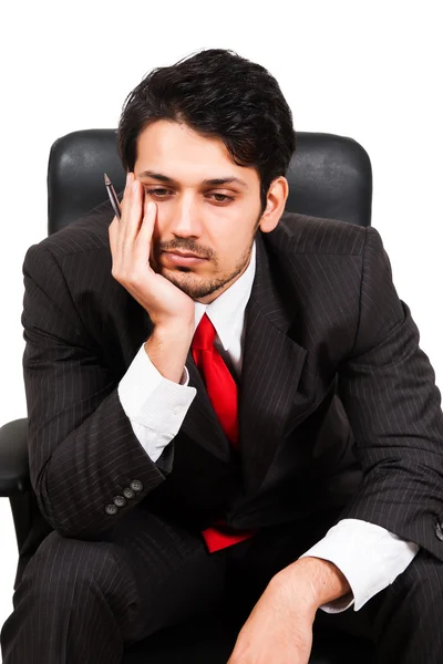 Worried businessman — Stock Photo, Image