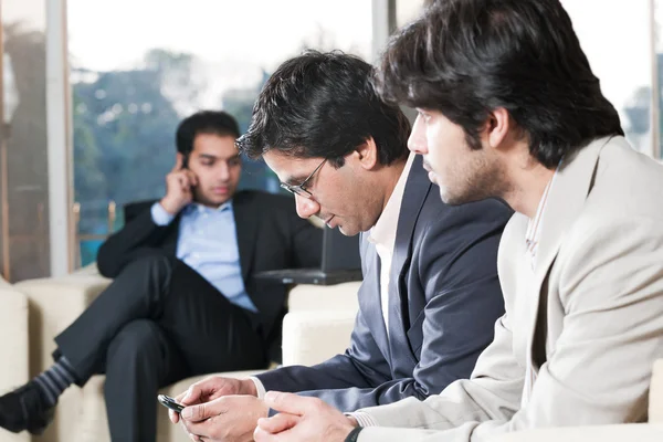 Close up of Businessmen in meeting — Stock Photo, Image