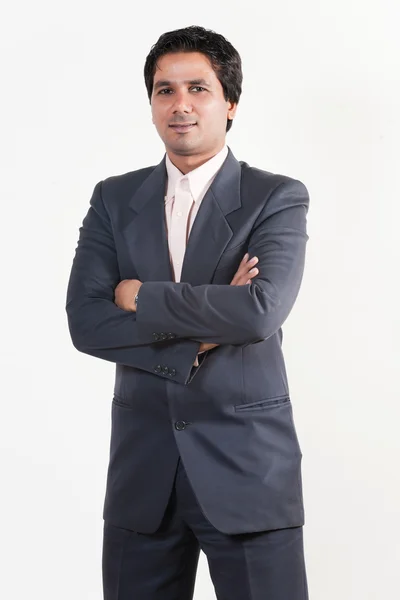 Портрет індійський бізнесмен — стокове фото