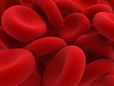 Red blood cells clipart